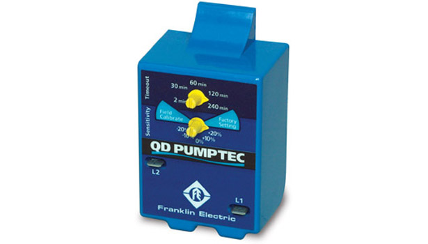 PumpSaver 233P-ENCL SymCom low yield well water pump protection Franklin pumptec