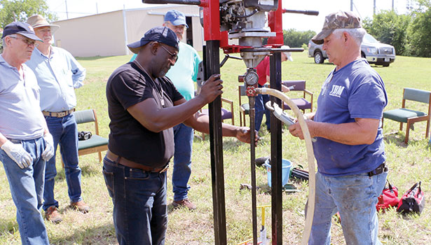 Man Builds Low-Cost Well Drill Rigs